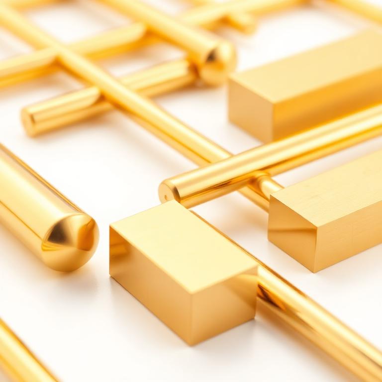 Brass round bar and sheet products