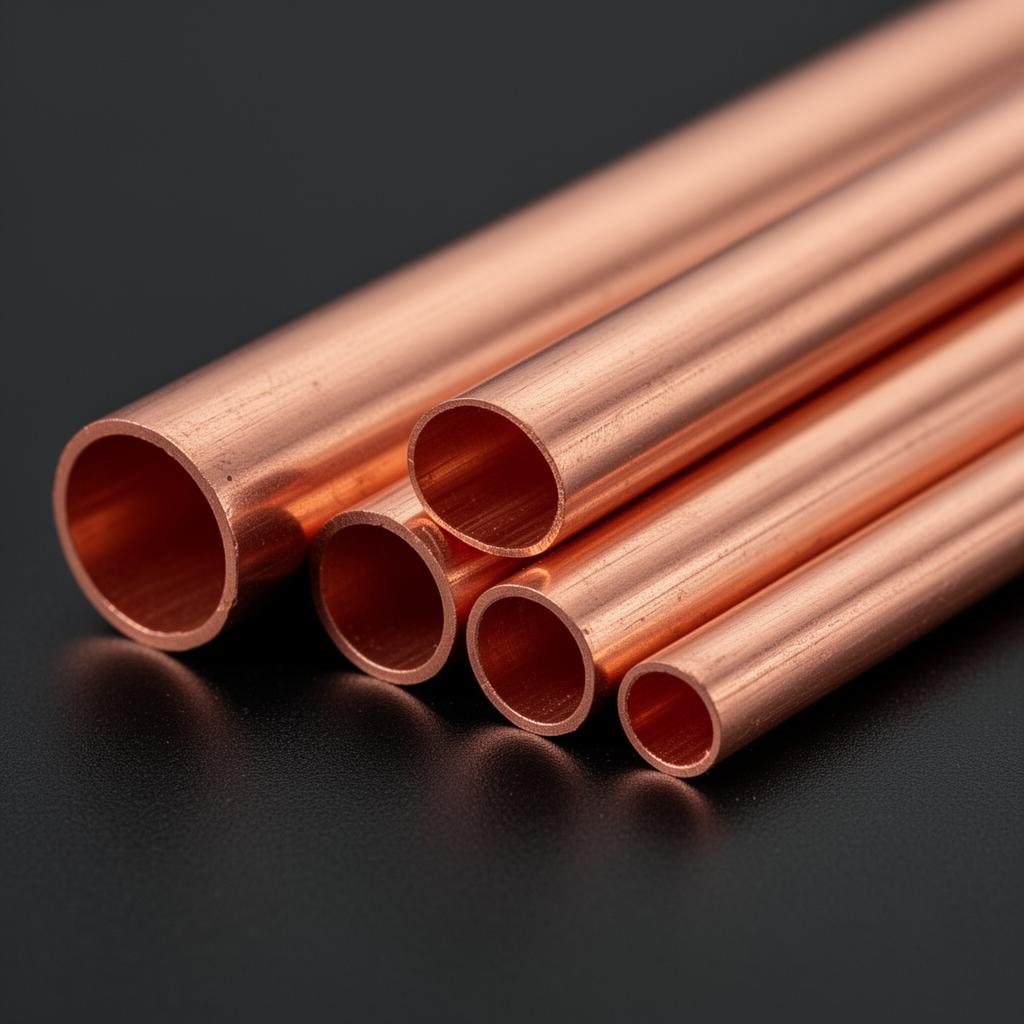 Copper Tube Supply cross-section and profile view