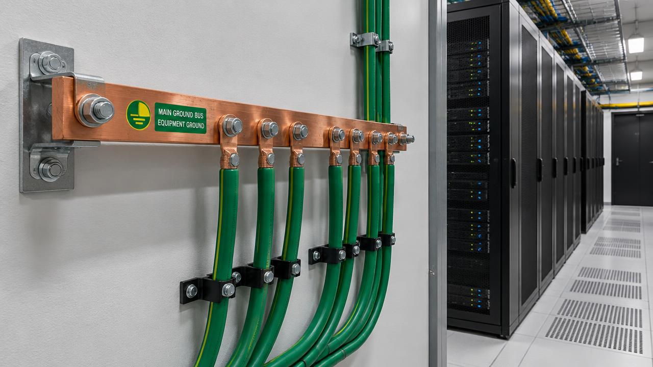 Copper Grounding and Bonding in Data Centers: Specifying the Right Bus Bar
